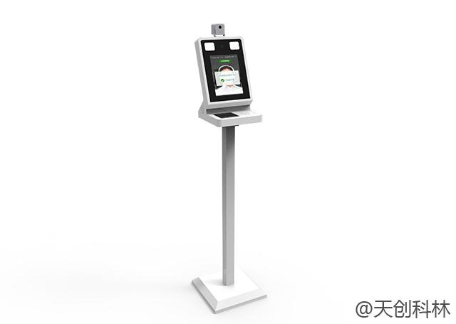 体温考勤人脸识别可用于企业中的免接触测温产品
