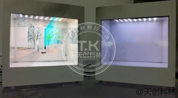 透明展示柜，让更多客户感受到互动体验之感